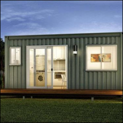 品質  Modern 40ft Flat Pack Prefab Container House With Floor Plan 工場